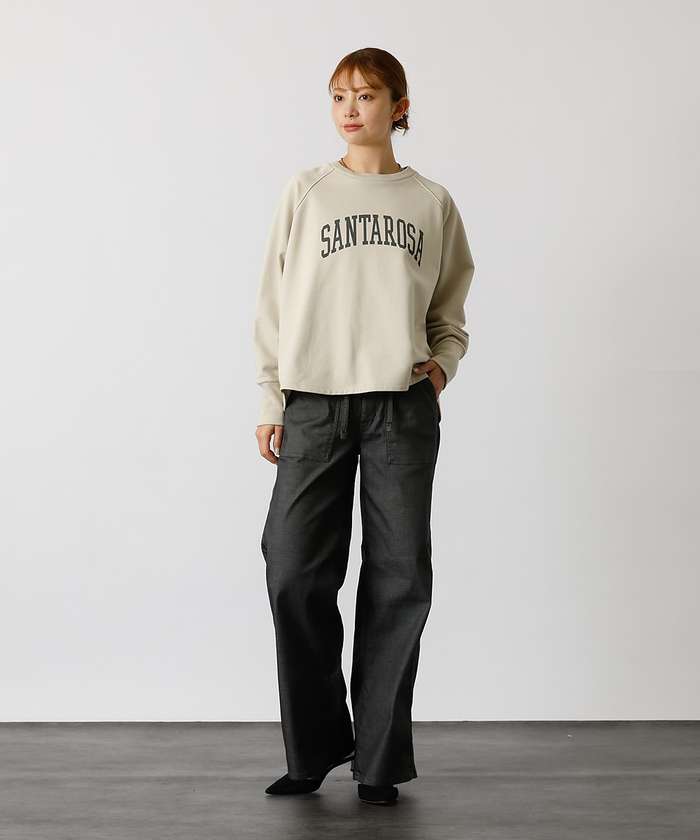 ルージュ ヴィフ ラクレ Rouge vif la cle 【MICA&DEAL /マイカアンドディール】"SANTAROSA"raglan （ネイビー） ネイビー