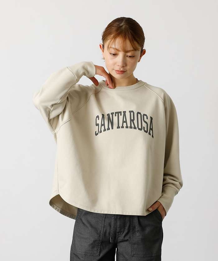 ルージュ ヴィフ ラクレ Rouge vif la cle 【MICA&DEAL /マイカアンドディール】"SANTAROSA"raglan （ネイビー） ネイビー