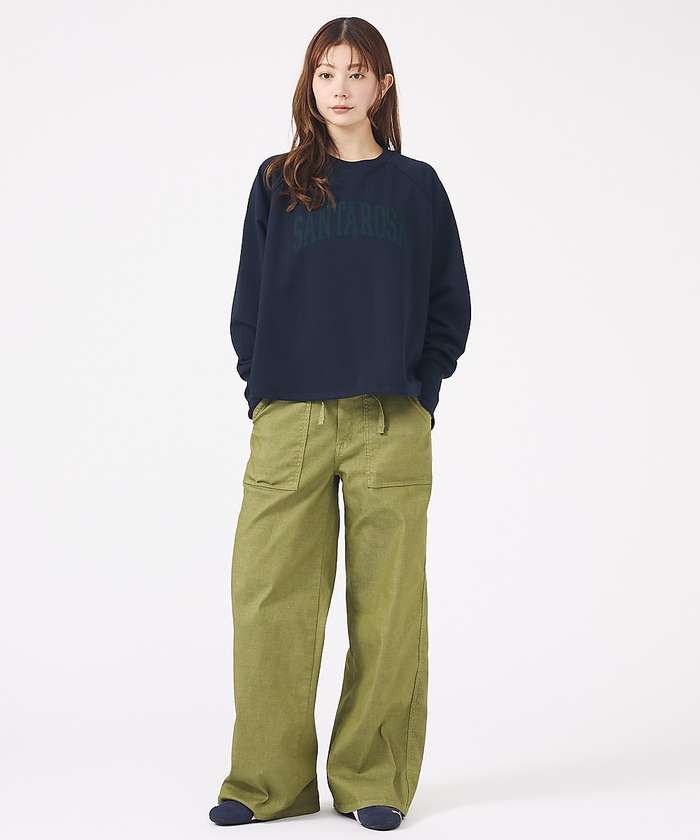 ルージュ ヴィフ ラクレ Rouge vif la cle 【MICA&DEAL /マイカアンドディール】"SANTAROSA"raglan （ネイビー） ネイビー