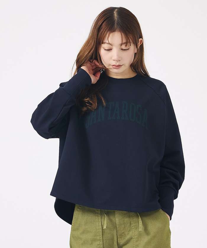 ルージュ ヴィフ ラクレ Rouge vif la cle 【MICA&DEAL /マイカアンドディール】"SANTAROSA"raglan （ネイビー） ネイビー