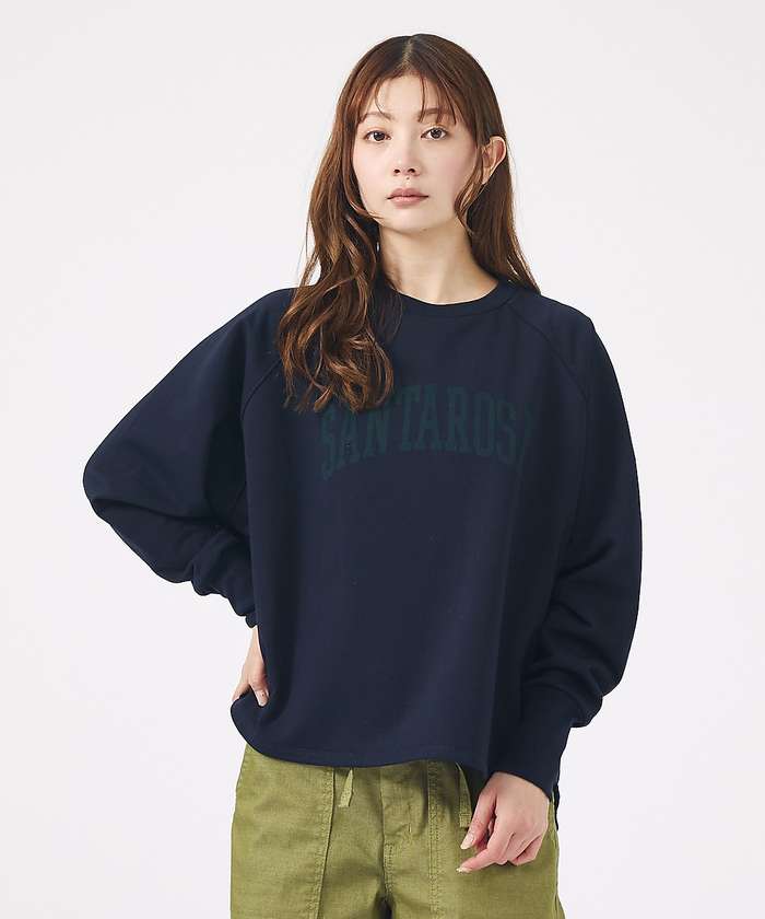 ルージュ ヴィフ ラクレ Rouge vif la cle 【MICA&DEAL /マイカアンドディール】"SANTAROSA"raglan （ネイビー） ネイビー