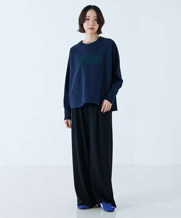 ルージュ ヴィフ ラクレ Rouge vif la cle 【MICA&DEAL /マイカアンドディール】"SANTAROSA"raglan （ネイビー） ネイビー