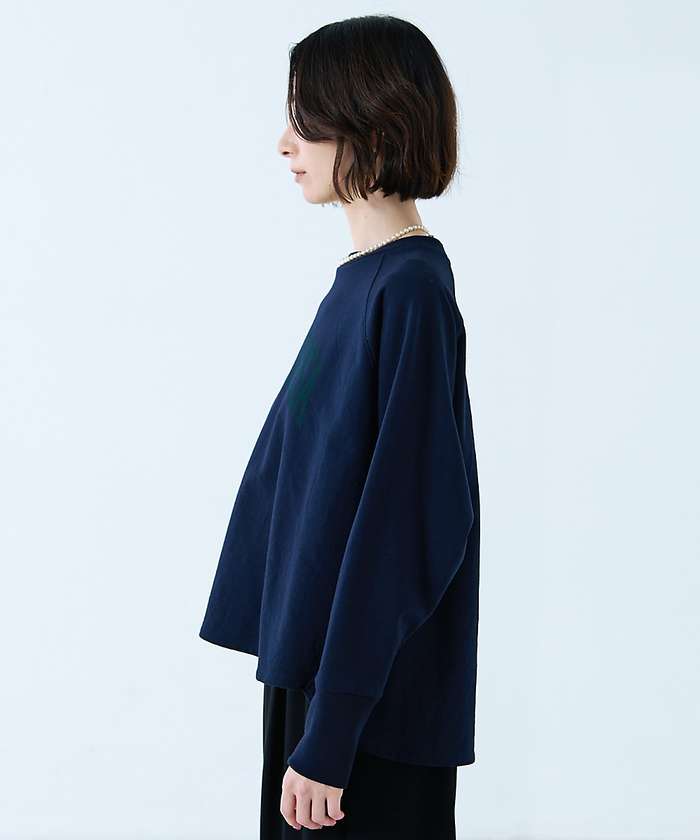 ルージュ ヴィフ ラクレ Rouge vif la cle 【MICA&DEAL /マイカアンドディール】"SANTAROSA"raglan （ネイビー） ネイビー
