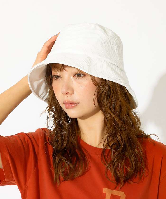 ルージュ ヴィフ ラクレ Rouge vif la cle 【Ruben/ルーベン】ゼブラハット/ZEBRA PATERN HAT/RUSー （ブラウン） ブラウン