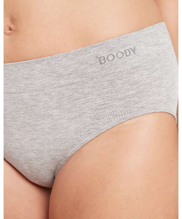 ルージュ ヴィフ ラクレ Rouge vif la cle 【BOODY/ブーディー】ミディブリーフ/エコウェア/オーガニックバンブー【返品不可商品】 （グレー） グレー