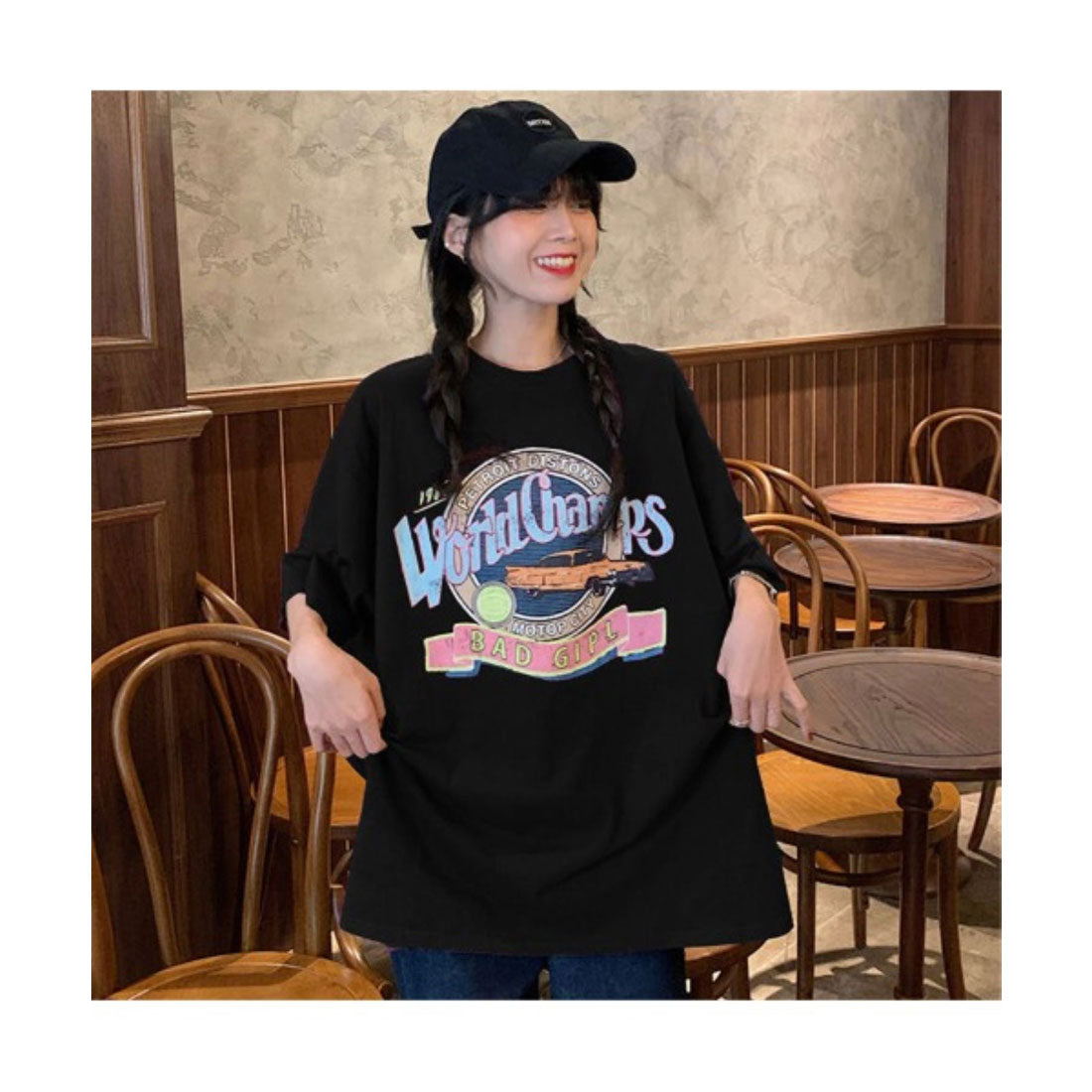 リネーム Rename  ヴィンテージスタイル Tシャツ