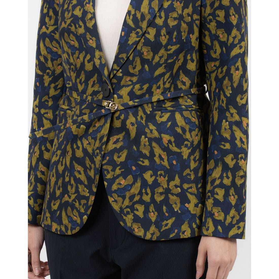 リナシメント RINASCIMENTO レオパードペイントジャケット