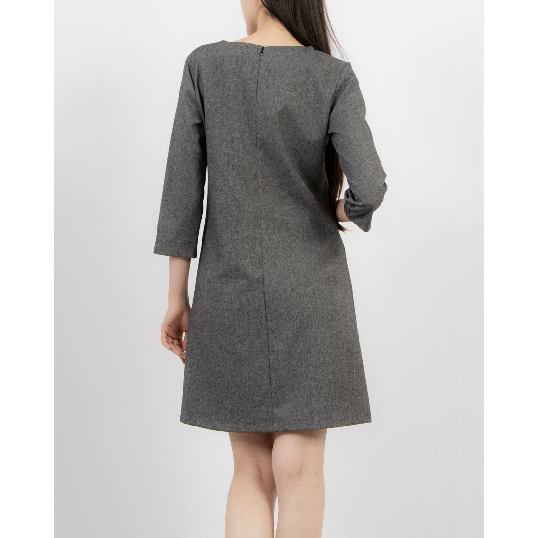 リナシメント RINASCIMENTO ベルトウエストAラインワンピース （var.Grigio Scuro） var.Grigio Scuro