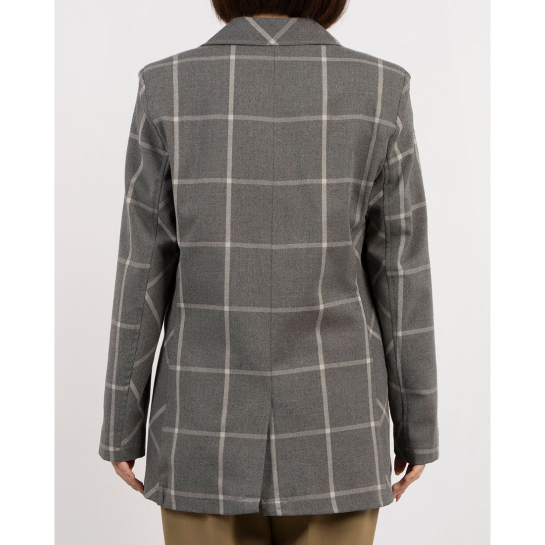 リナシメント RINASCIMENTO ウィンドウチェックテーラードジャケット