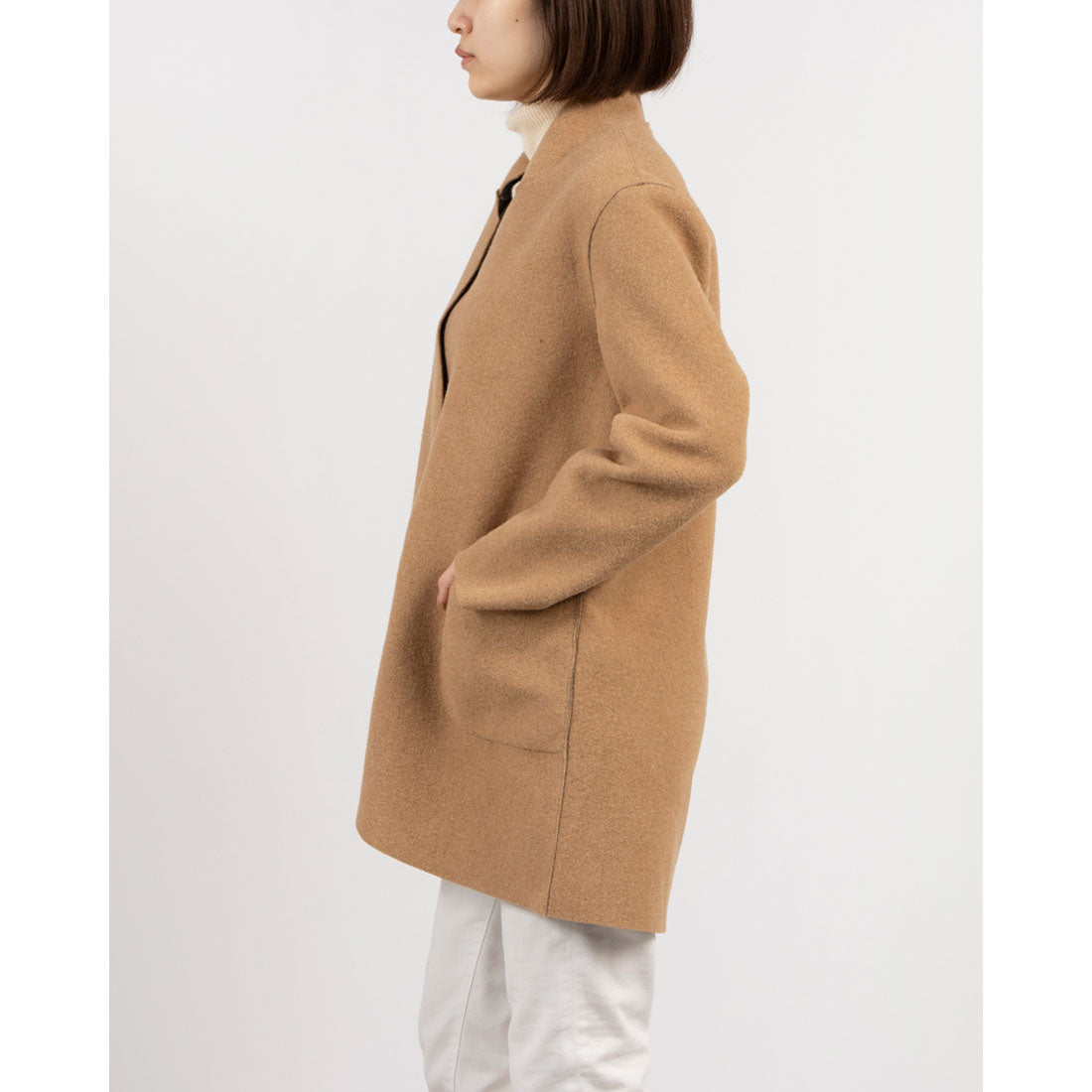 RINASCIMENTO Bicolor Felt Jacket