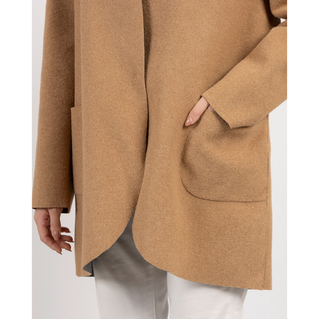 RINASCIMENTO Bicolor Felt Jacket