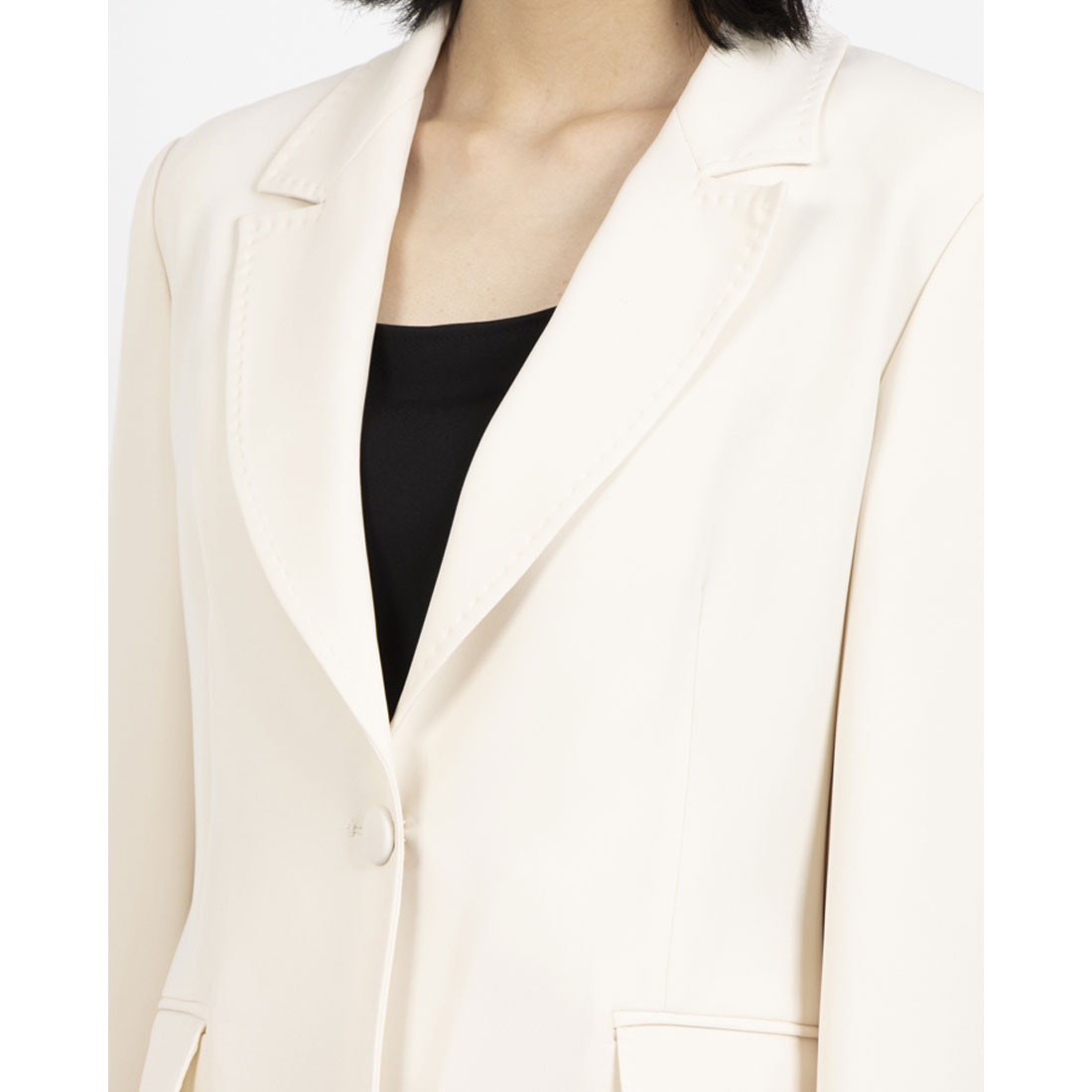 リナシメント RINASCIMENTO ステッチデザインJK （Panna Bianco） Panna Bianco