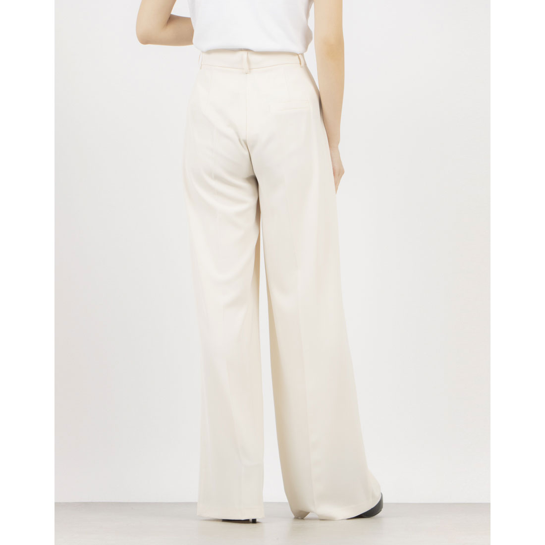 リナシメント RINASCIMENTO センタープレスワイドパンツ （Panna Bianco） Panna Bianco