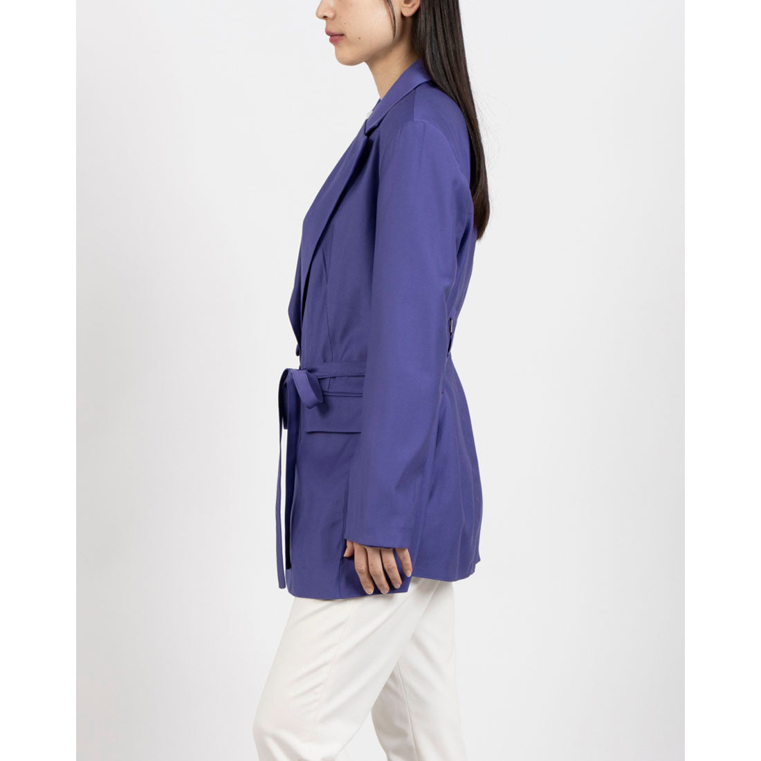 リナシメント RINASCIMENTO ロングテーラードジャケット （Viola Mirtillo） Viola Mirtillo