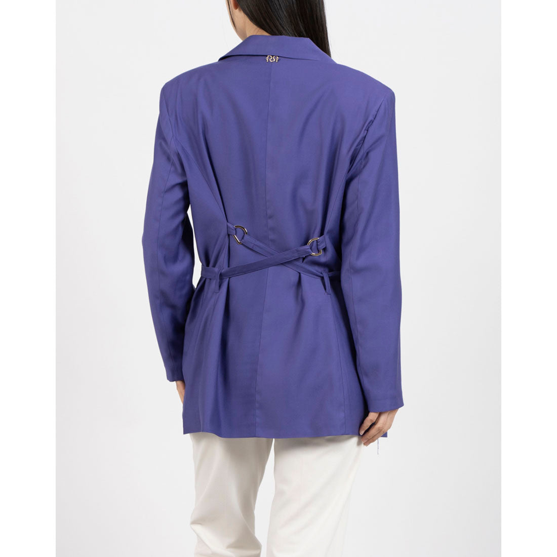 リナシメント RINASCIMENTO ロングテーラードジャケット （Viola Mirtillo） Viola Mirtillo