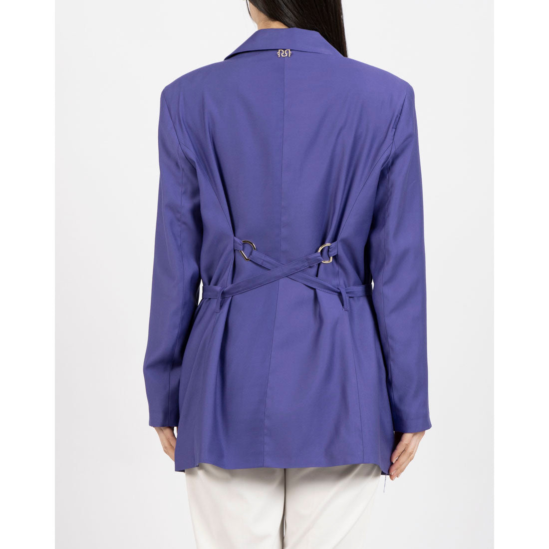 リナシメント RINASCIMENTO ロングテーラードジャケット （Viola Mirtillo） Viola Mirtillo