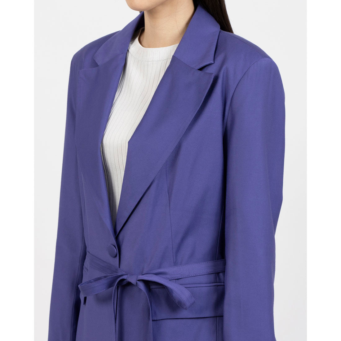 リナシメント RINASCIMENTO ロングテーラードジャケット （Viola Mirtillo） Viola Mirtillo