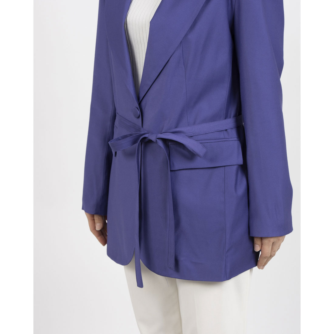 リナシメント RINASCIMENTO ロングテーラードジャケット （Viola Mirtillo） Viola Mirtillo