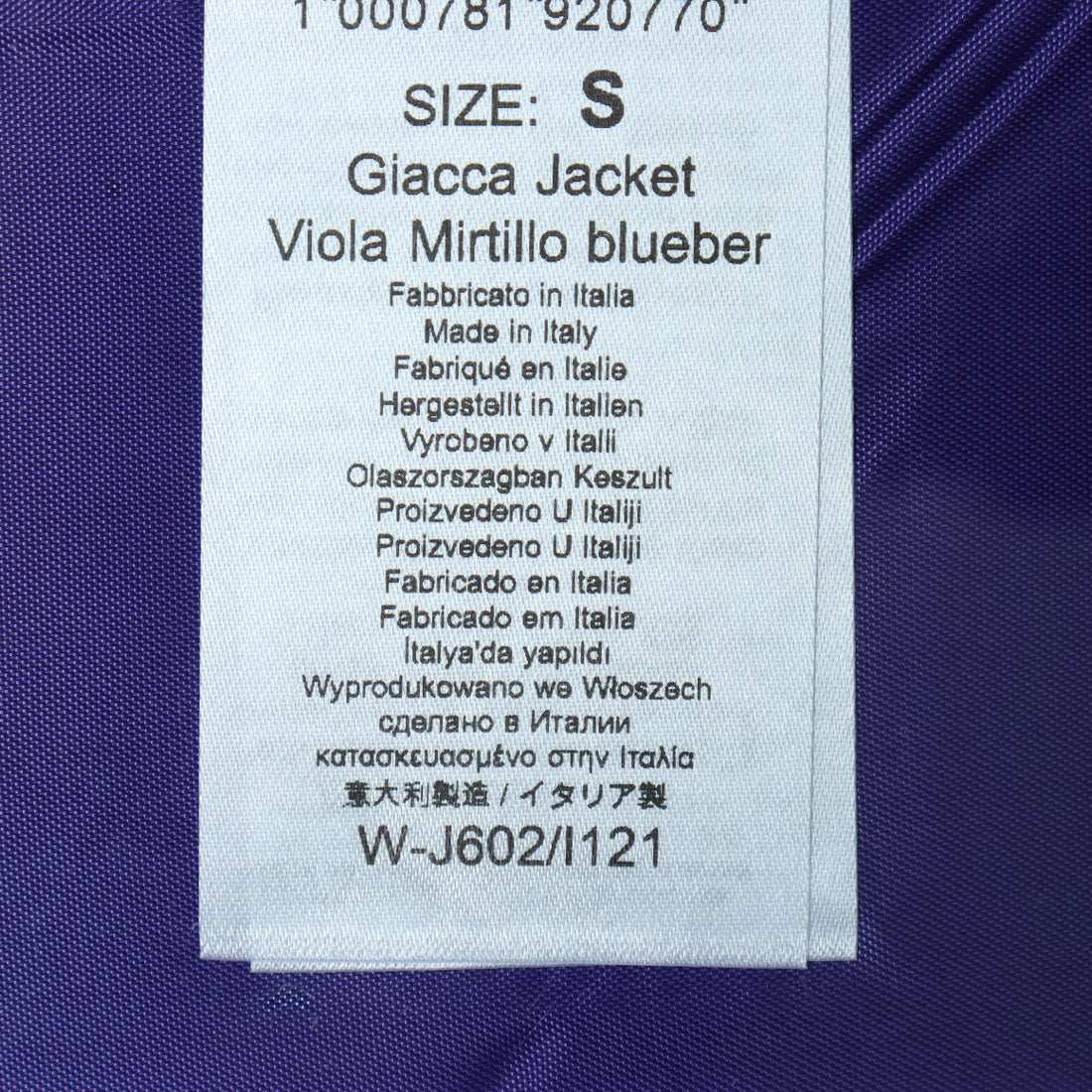 リナシメント RINASCIMENTO ロングテーラードジャケット （Viola Mirtillo） Viola Mirtillo