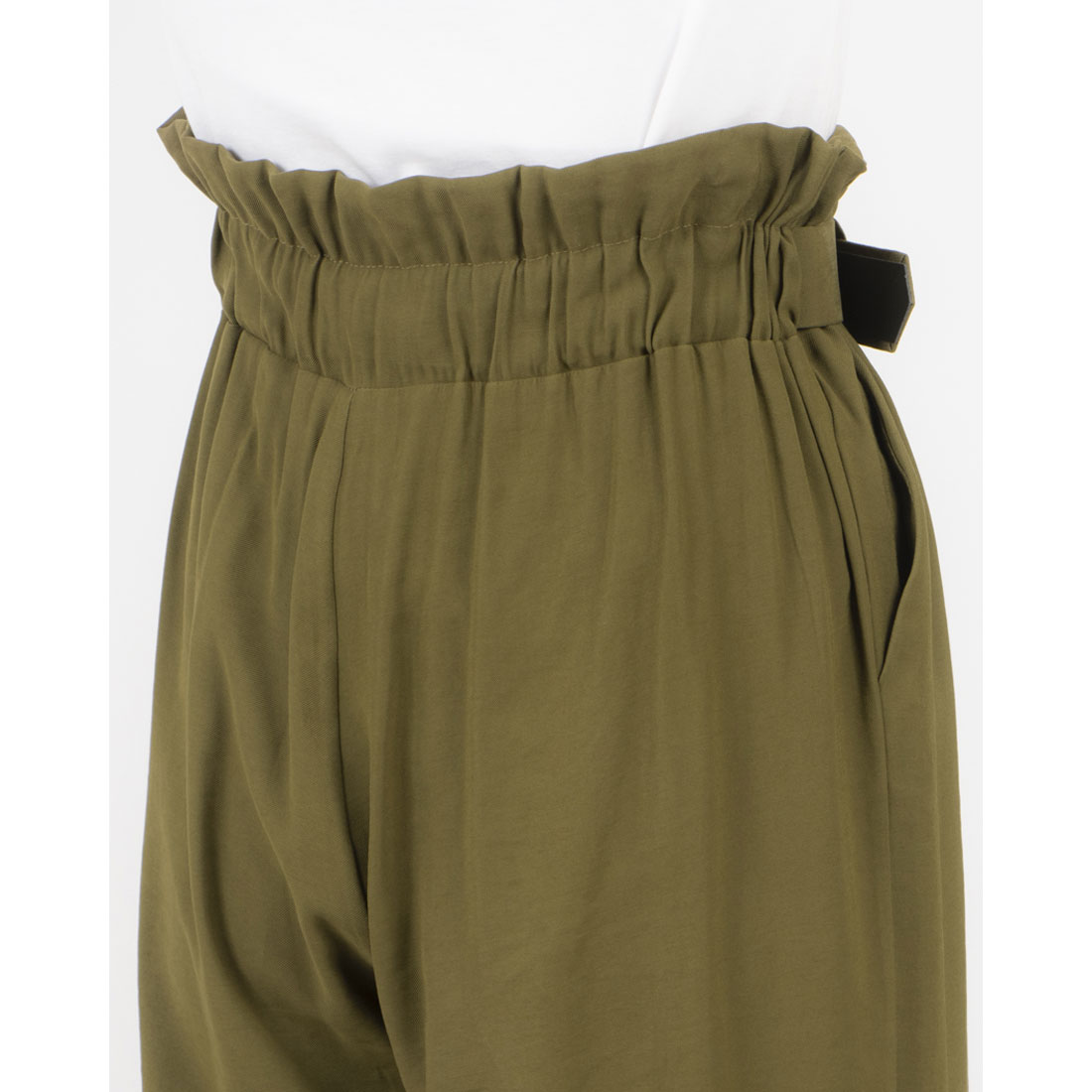 リナシメント RINASCIMENTO ベルト付ワイドPT （Militare Verde） Militare Verde