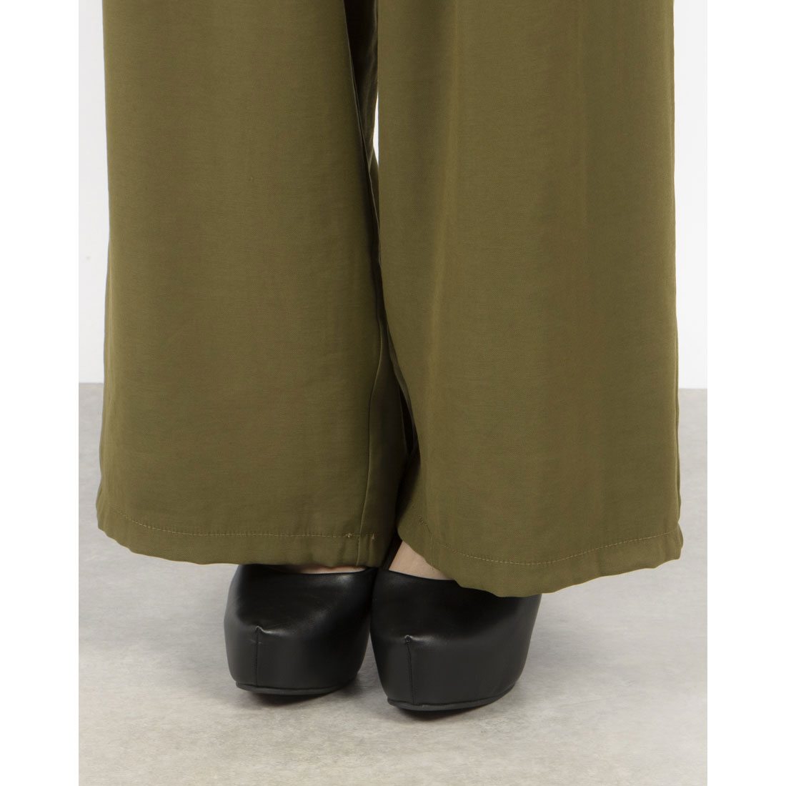 リナシメント RINASCIMENTO ベルト付ワイドPT （Militare Verde） Militare Verde
