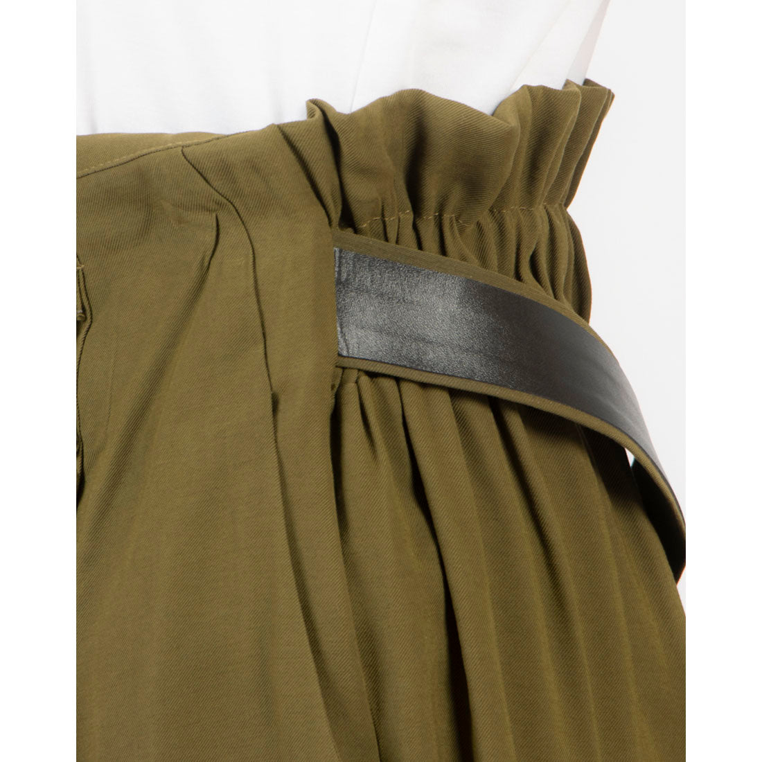 リナシメント RINASCIMENTO ベルト付ワイドPT （Militare Verde） Militare Verde