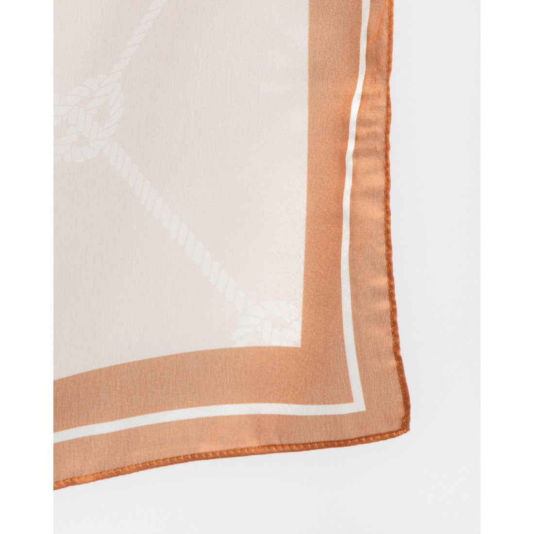 リナシメント RINASCIMENTO ロープ柄スカーフ （Beige） Beige
