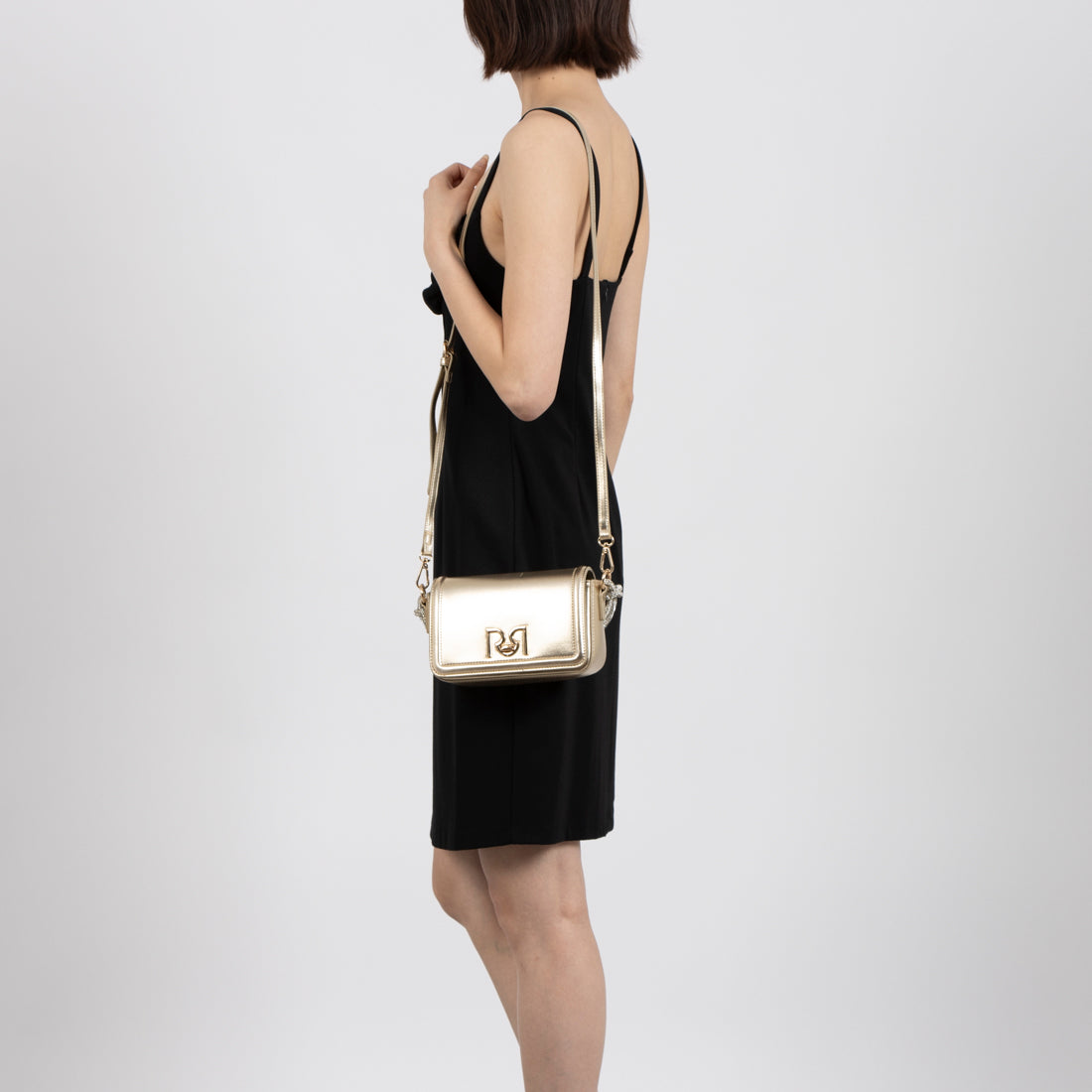 リナシメント RINASCIMENTO ビジューハンドルBAG （Oro） Oro
