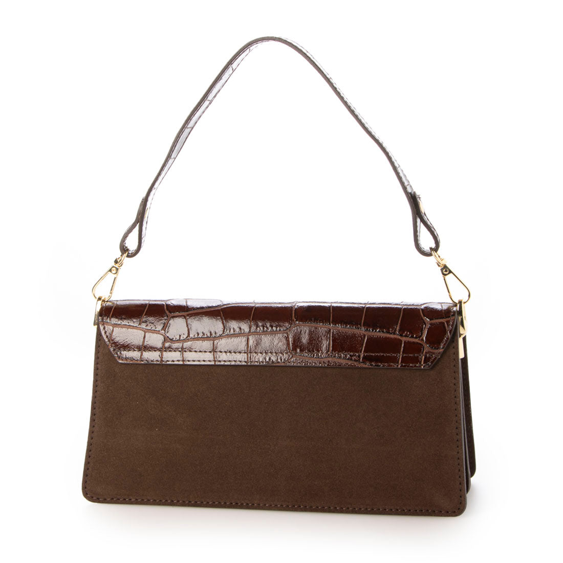 リナシメント RINASCIMENTO Rロゴ型押しBAG （Cioccolato） Cioccolato