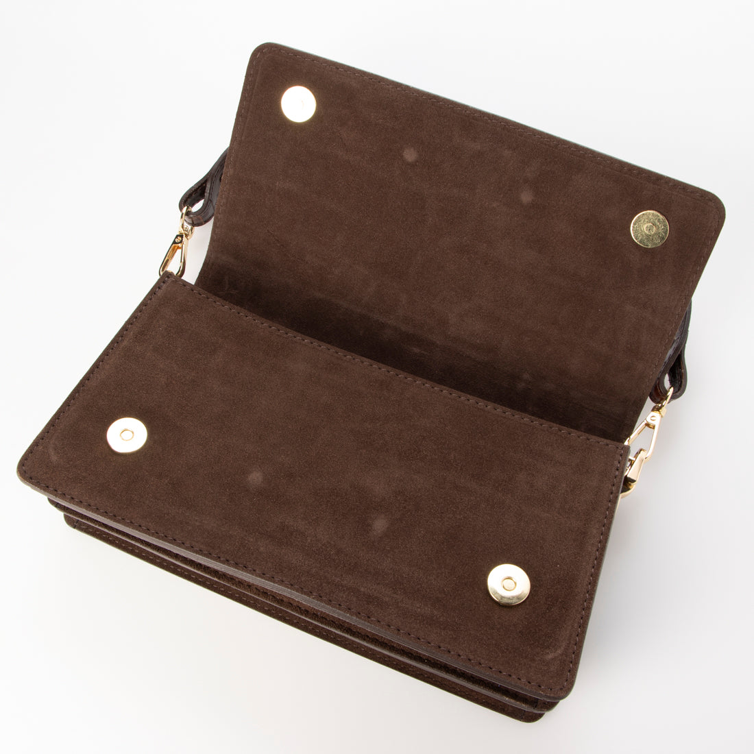 リナシメント RINASCIMENTO Rロゴ型押しBAG （Cioccolato） Cioccolato