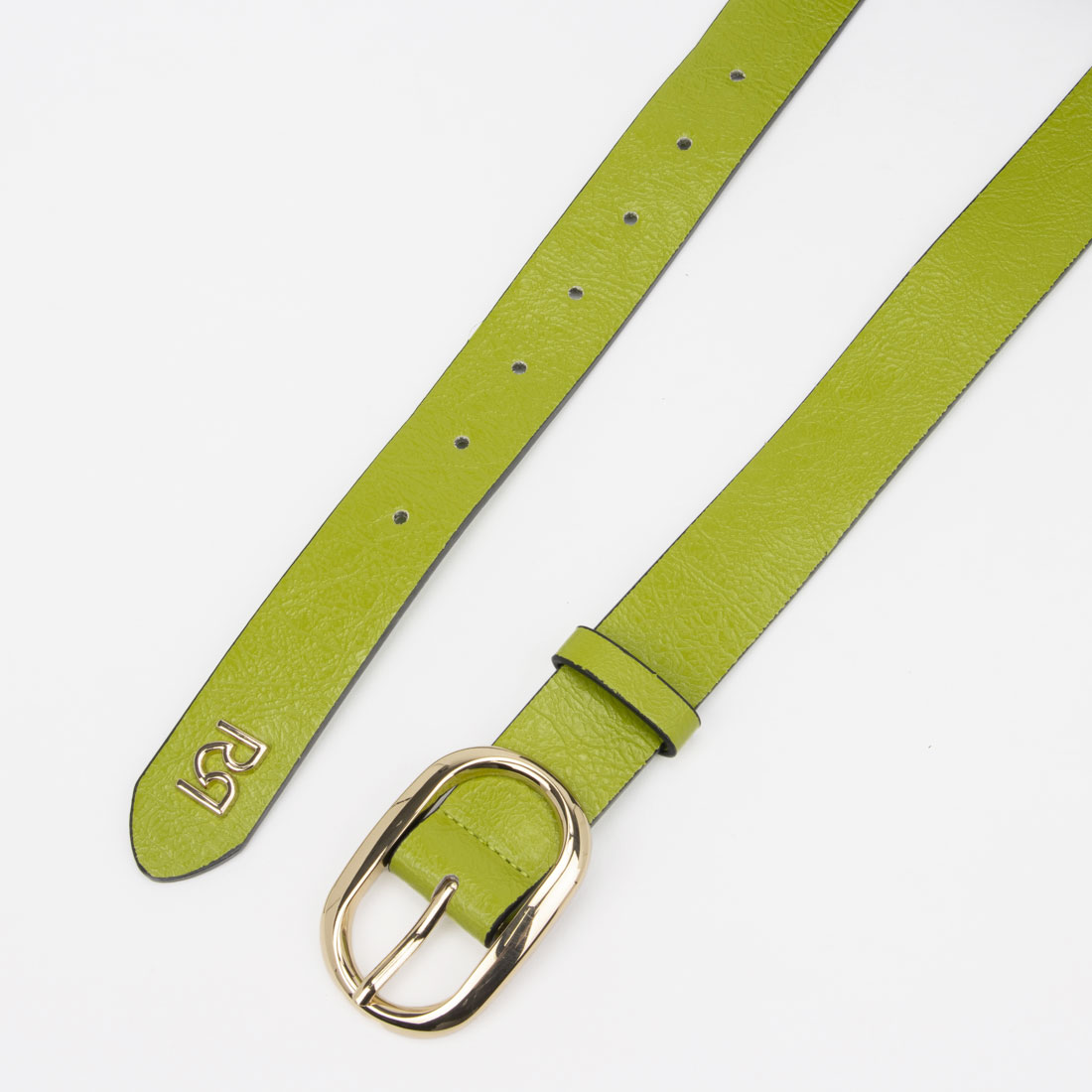 リナシメント RINASCIMENTO ラウンドバックルベルト （Lime） Lime