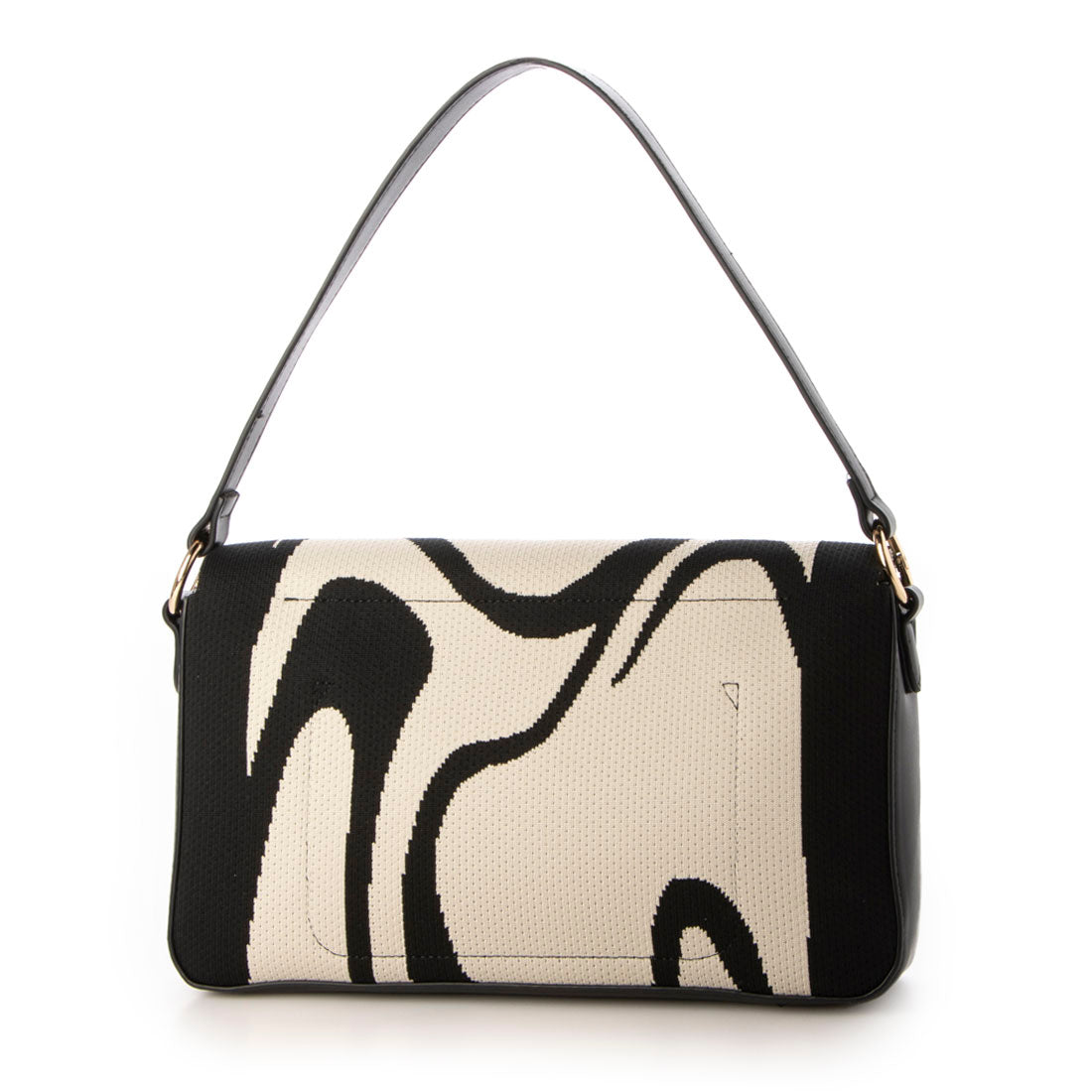 リナシメント RINASCIMENTO マーブルニットハンドBAG （Nero） Nero