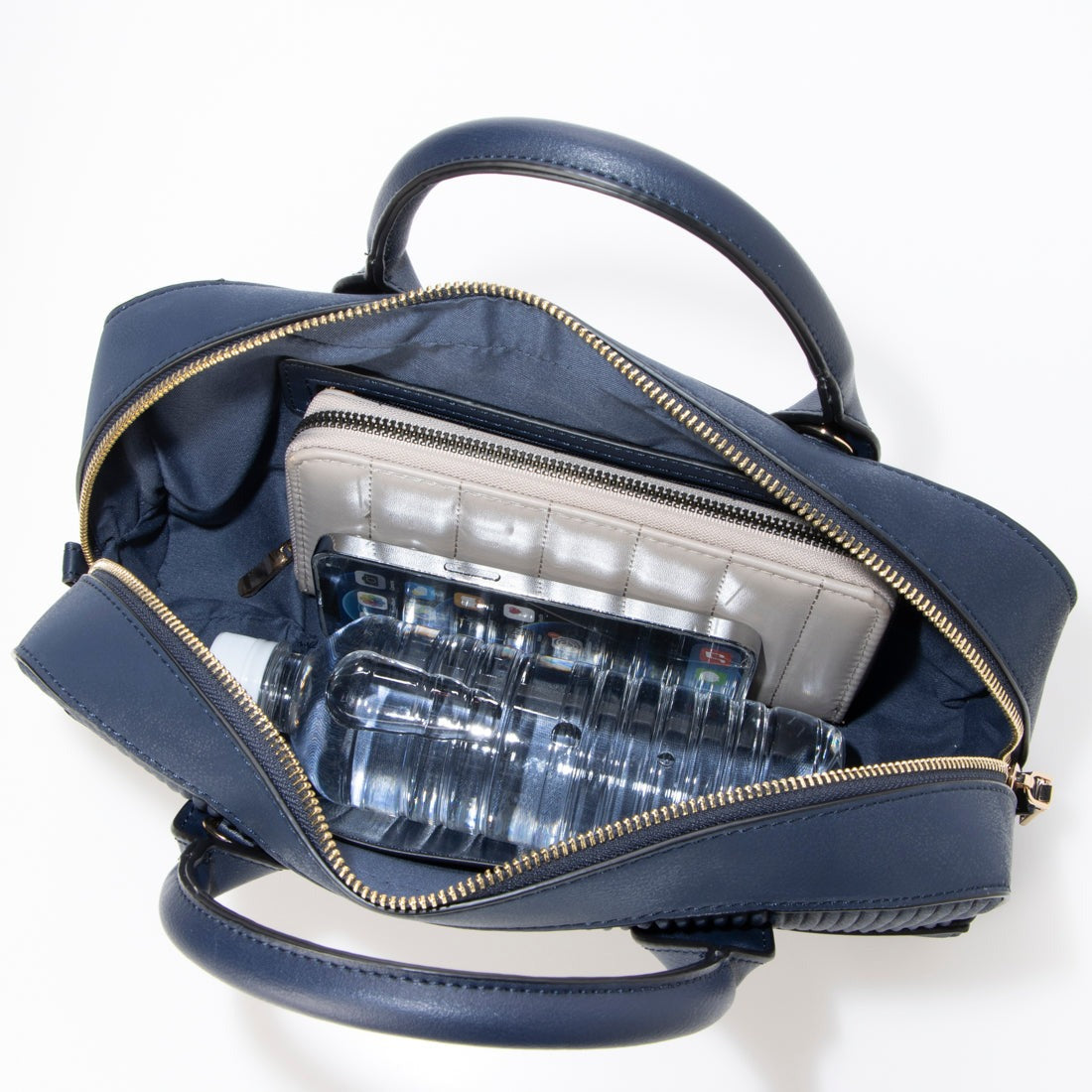 リナシメント RINASCIMENTO 縦畝コードBAG （Blu Navy） Blu Navy