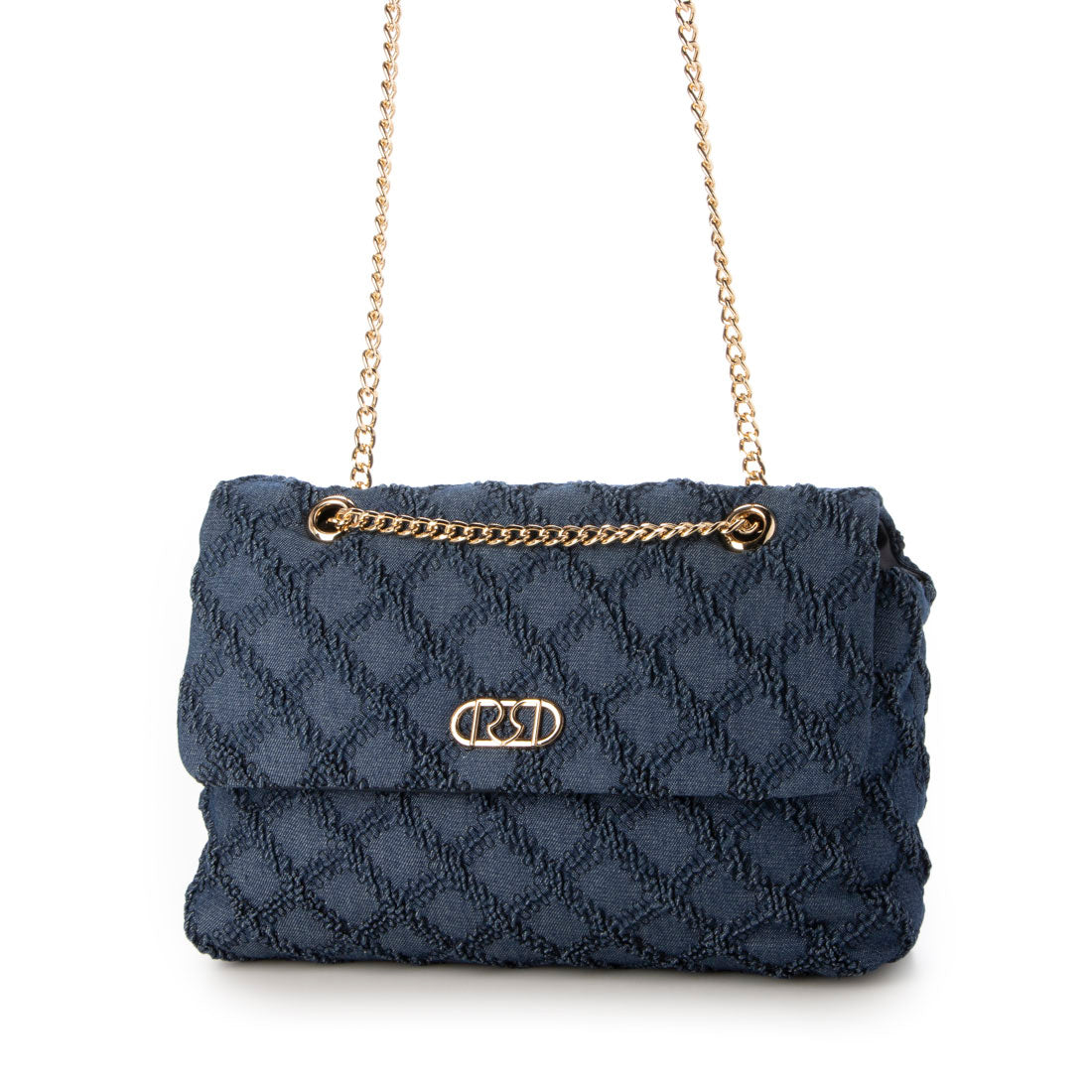 リナシメント RINASCIMENTO バイアスシャーリングチェーンBAG （Blu Navy） Blu Navy