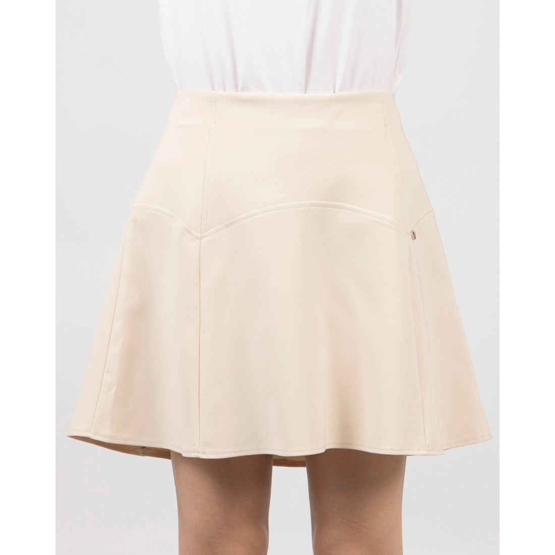 リナシメント RINASCIMENTO パターン切替スクエアスカート （Beige Chiaro） Beige Chiaro