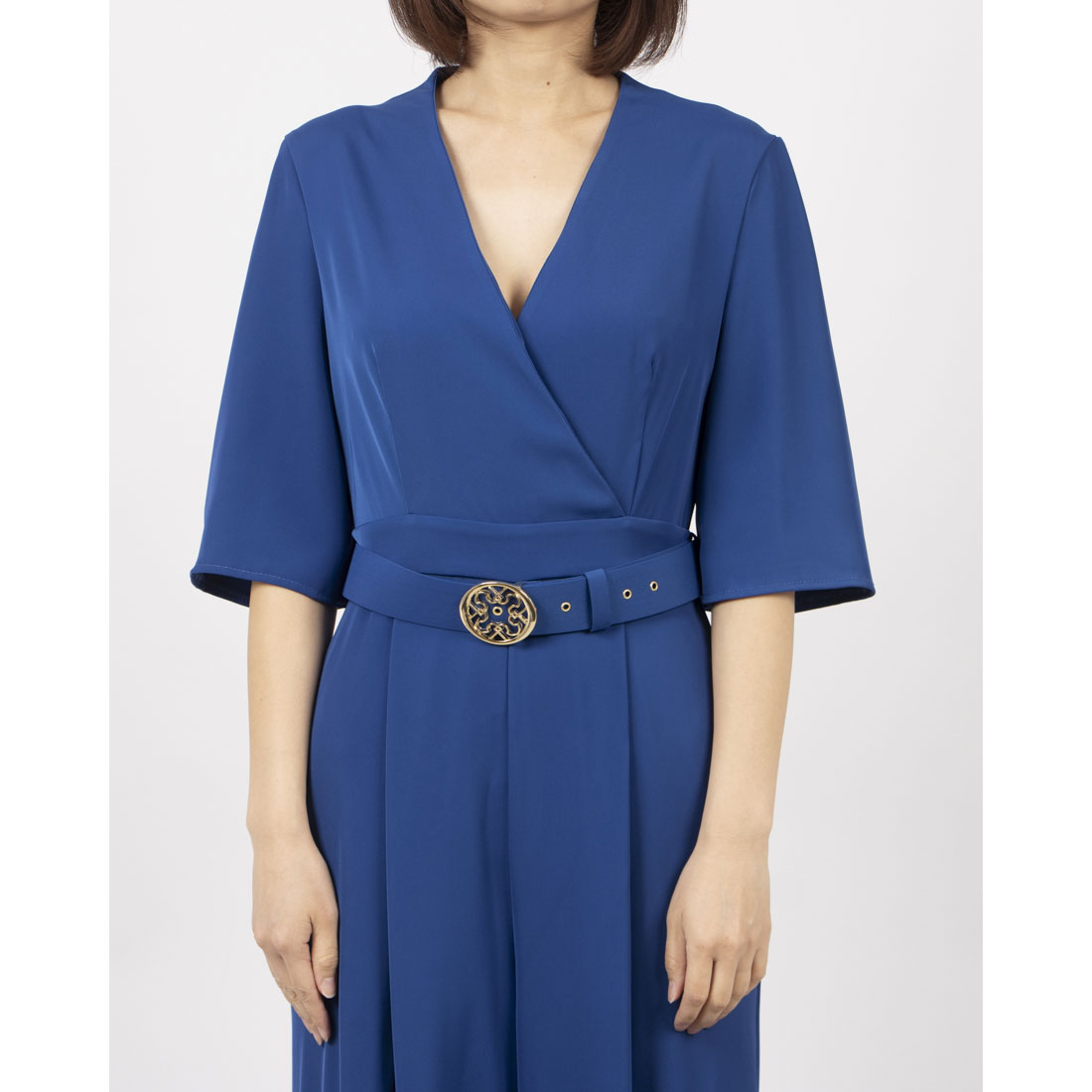 リナシメント RINASCIMENTO カシュクールオールインワン （Blu Cina） Blu Cina