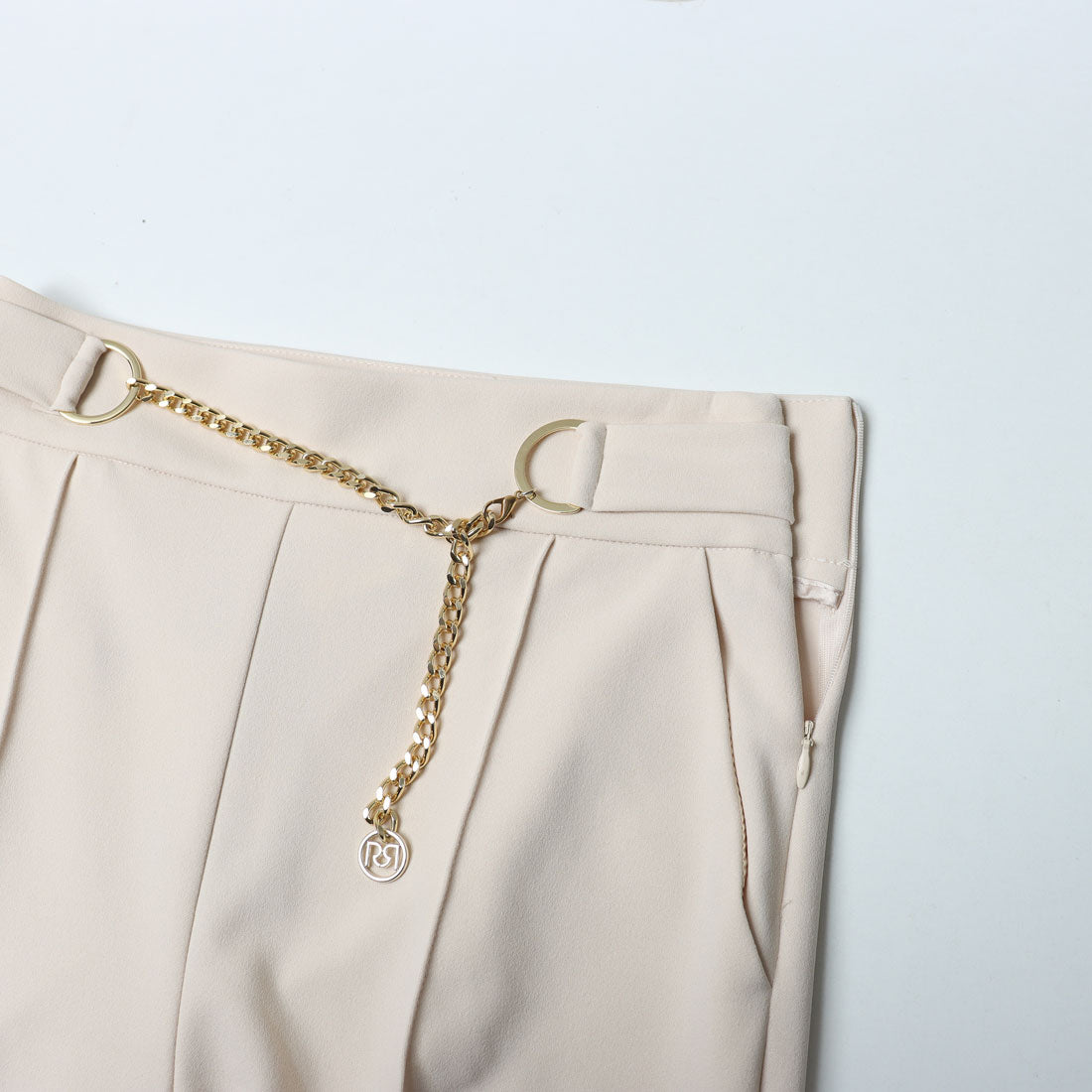 リナシメント RINASCIMENTO ウエストポイントセンターステッチワイドパンツ （Beige Chiaro） Beige Chiaro