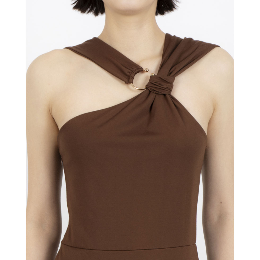 リナシメント RINASCIMENTO クロスネックデザインオールインワン （Cioccolato） Cioccolato