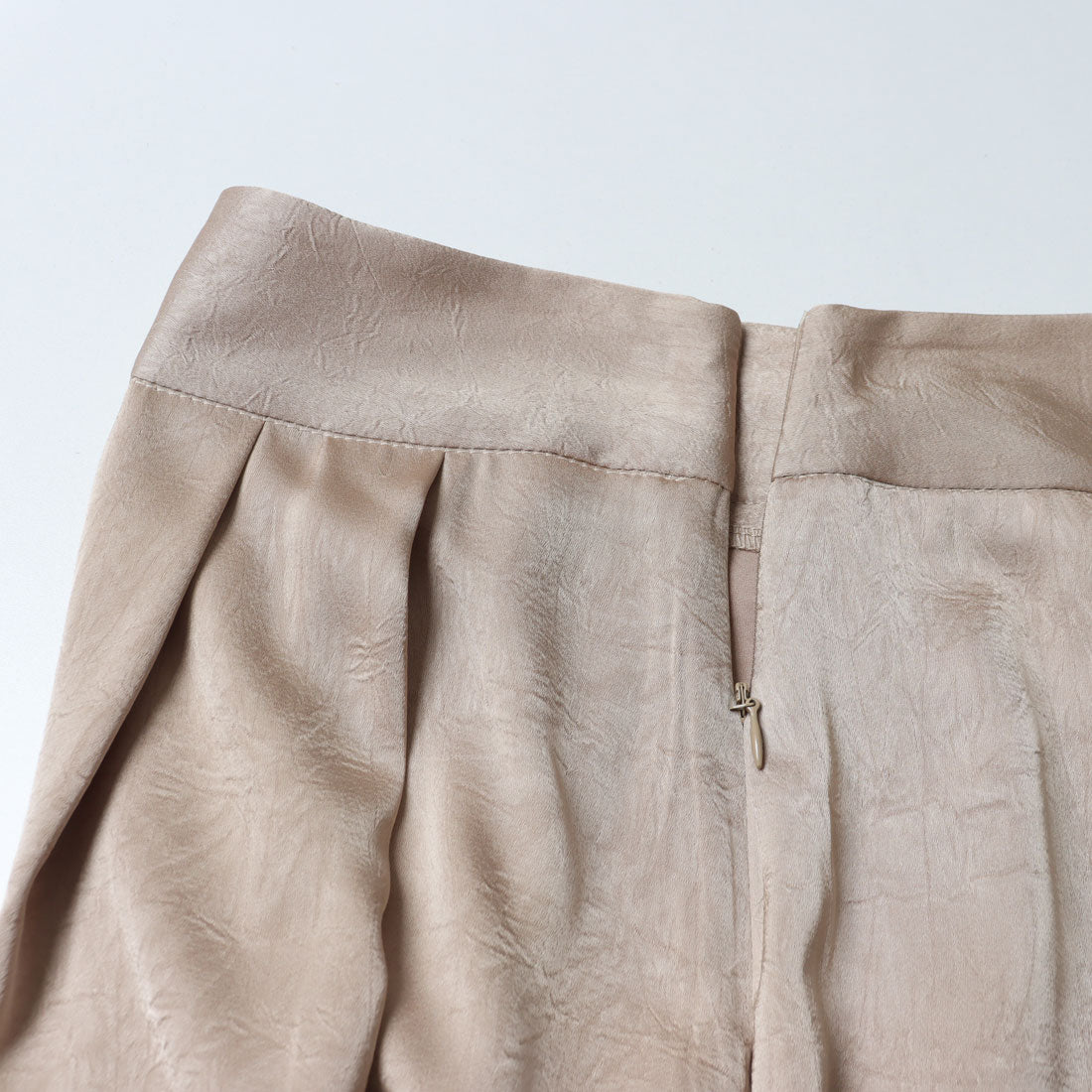 リナシメント RINASCIMENTO クリンクル加工タックワイドパンツ （Beige Scuro） Beige Scuro