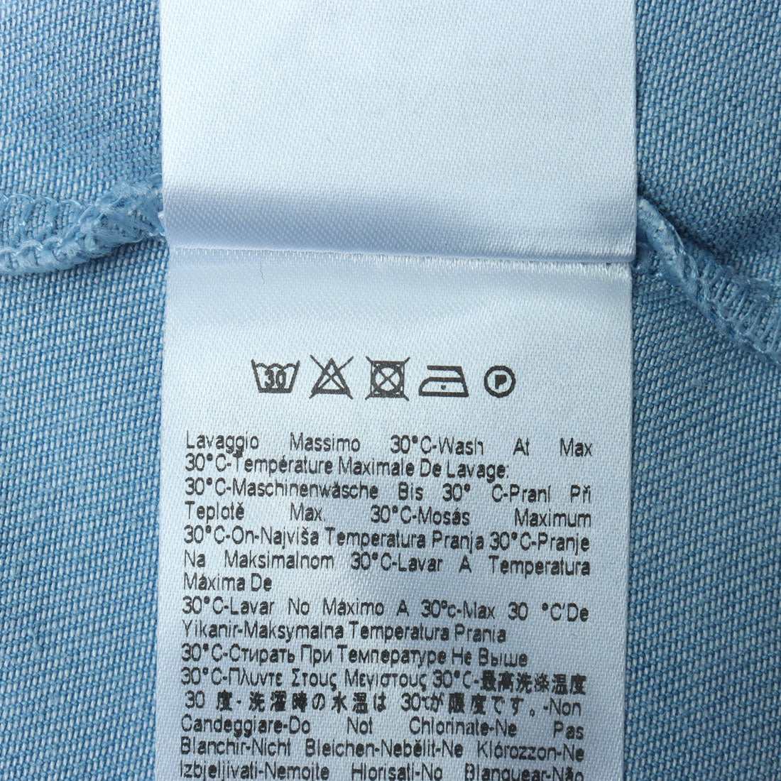 リナシメント RINASCIMENTO デニムライクシャツワンピース （Azzurro） Azzurro