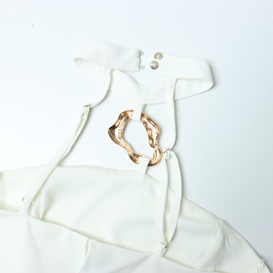 リナシメント RINASCIMENTO グレシアンネックトップス （Bianco） Bianco