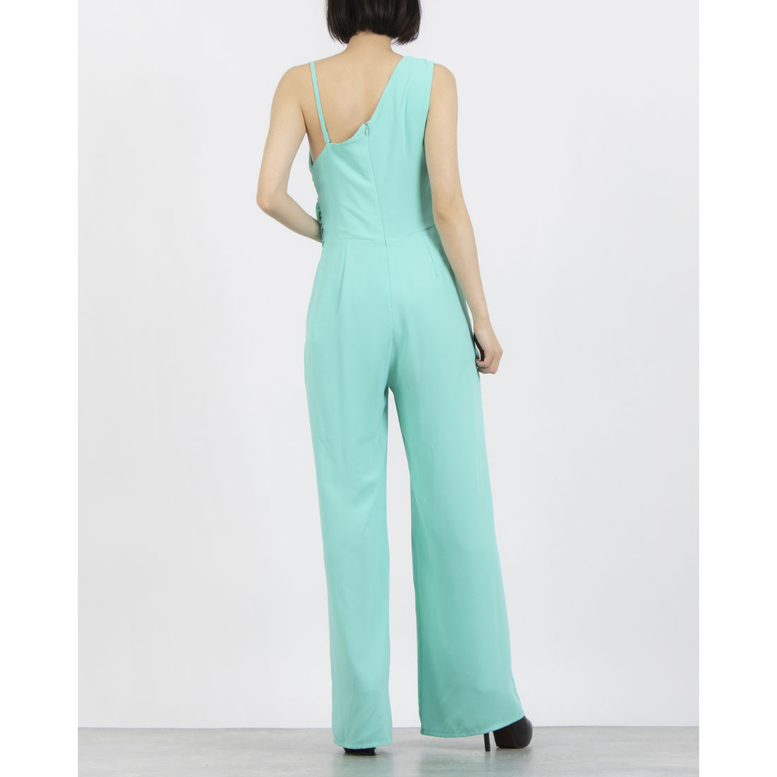 リナシメント RINASCIMENTO ドレープデザインオールインワン （Acqua Verde） Acqua Verde