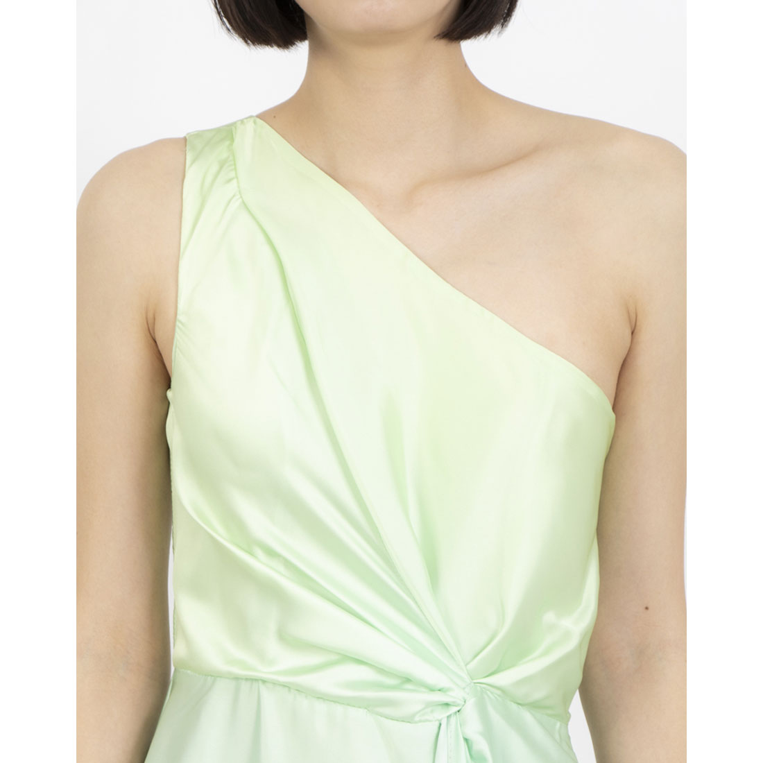 リナシメント RINASCIMENTO グラデーションワンショルマキシワンピース （var.Verde Acqua） var.Verde Acqua