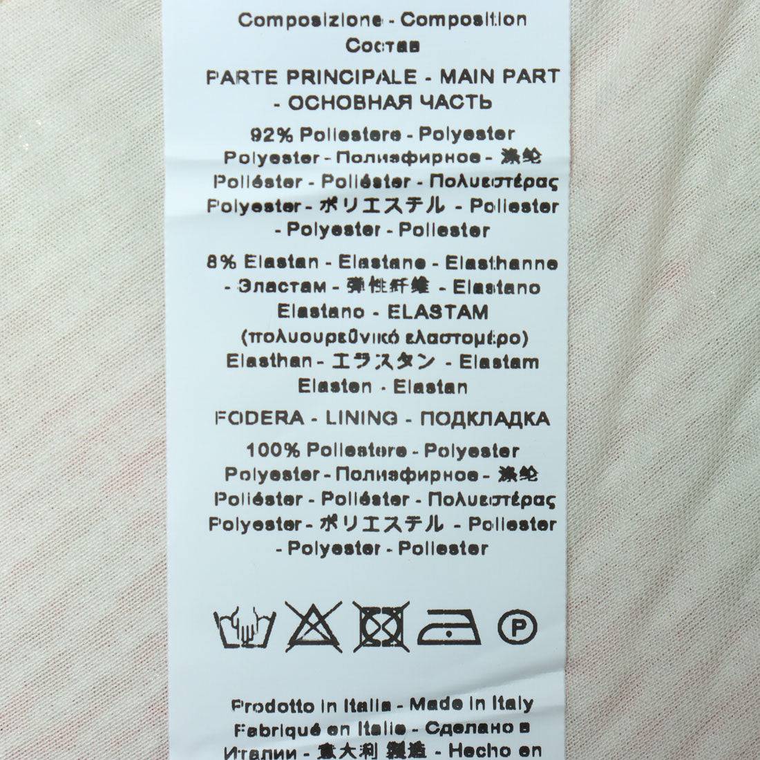 リナシメント RINASCIMENTO スパンコールタイダイ柄TOPS （var.Rosa Camelia） var.Rosa Camelia