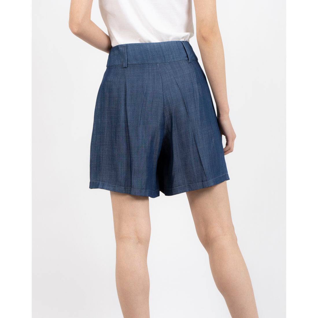 リナシメント RINASCIMENTO シャンブレータックショートパンツ （Blu Navy） Blu Navy