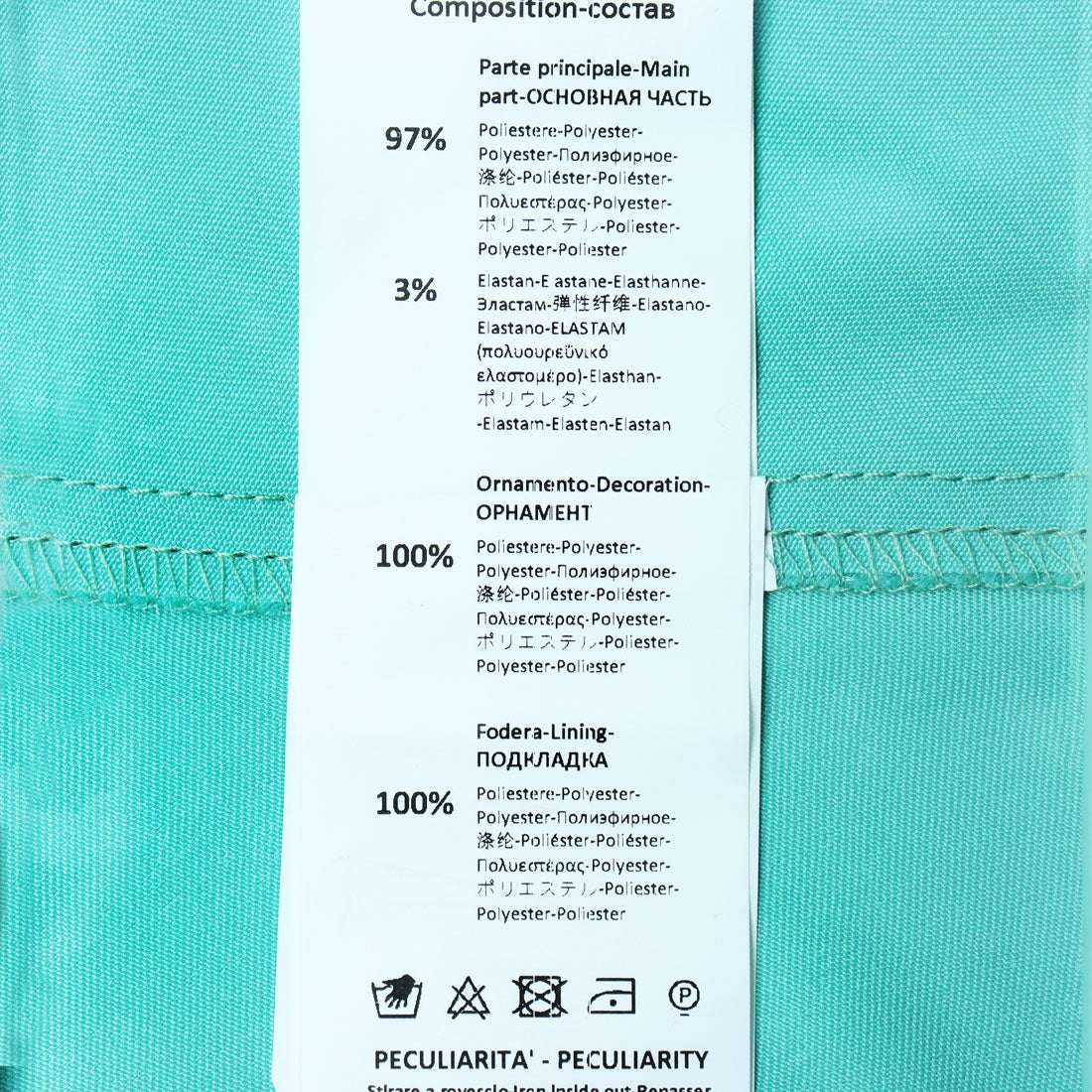 リナシメント RINASCIMENTO ホルターネックサテンフレアワンピース （Acqua Verde） Acqua Verde