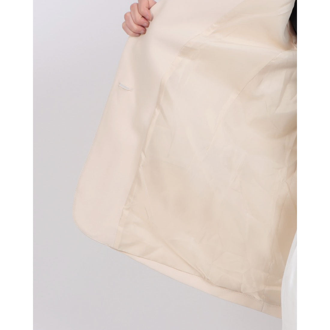 リナシメント RINASCIMENTO テーラードロングJK （Beige Chiaro） Beige Chiaro