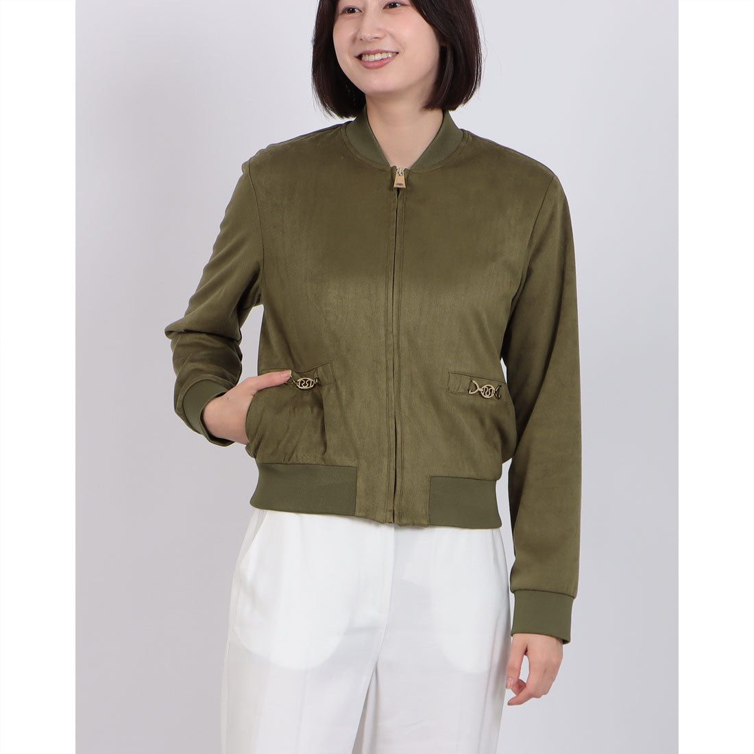 リナシメント RINASCIMENTO スエードMAー1 （Militare Verde） Militare Verde