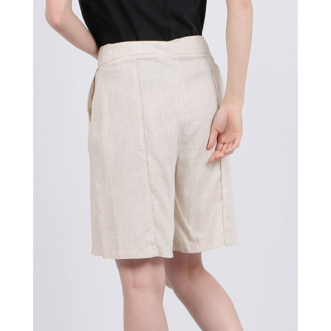 リナシメント RINASCIMENTO リネンタックハーフPT （Beige Chiaro） Beige Chiaro