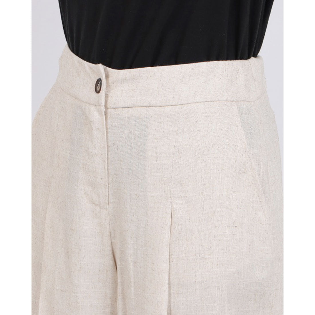 リナシメント RINASCIMENTO リネンタックハーフPT （Beige Chiaro） Beige Chiaro